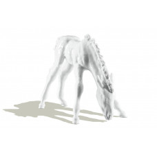 Fohlen, Weiß, H 11,5 cm