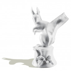 Eichhörnchen, Weiß, H 14 cm