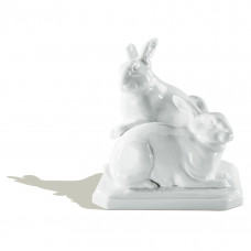 Kaninchen, Weiß, H 11,5 cm