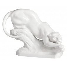 Panther, Weiß, H 28 cm