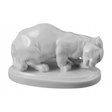 Katze, Weiß, H 7,5 cm Katze, Weiß, H 7,5 cm