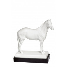 Birkhahn, Weiß, H 28 cm