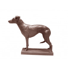 Whippet, Böttgersteinzeug, H 14,5 cm