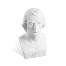 Schiller Büste, Biskuit, Weiß, bisquit