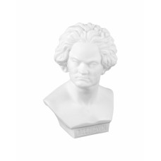 Beethoven Büste, Biskuit, Weiß, bisquit