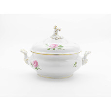 Terrine, oval mit Schnörkel, Form 